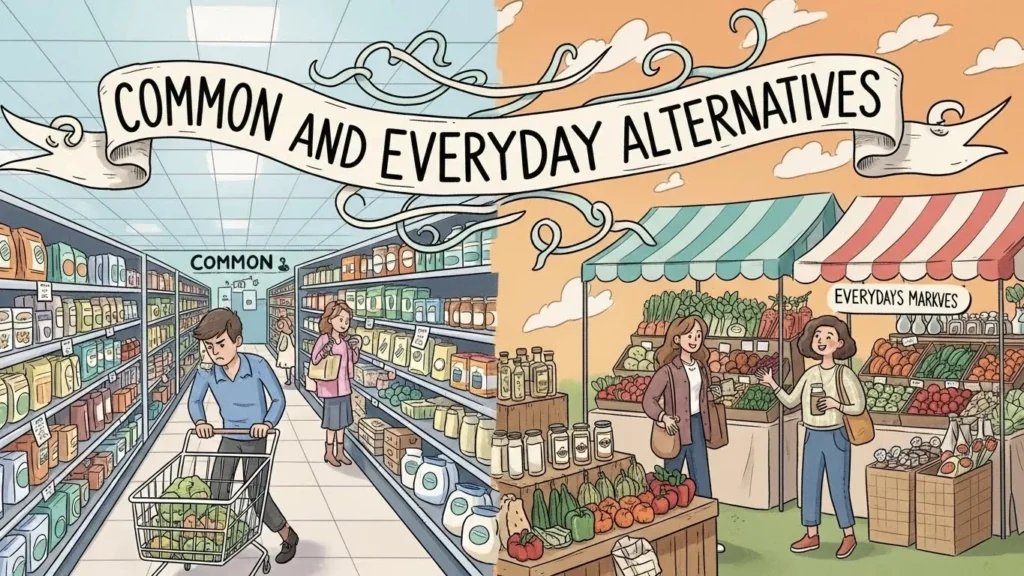 Common and Everyday Alternatives