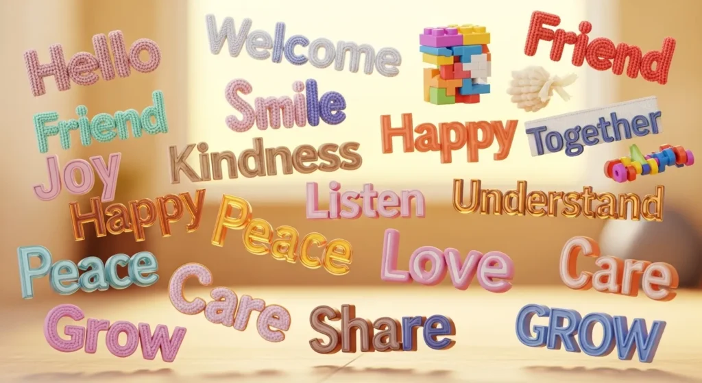 Friendly and Approachable Words