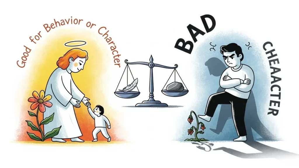 Good for Behavior or Character