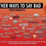 Other Ways to Say Bad