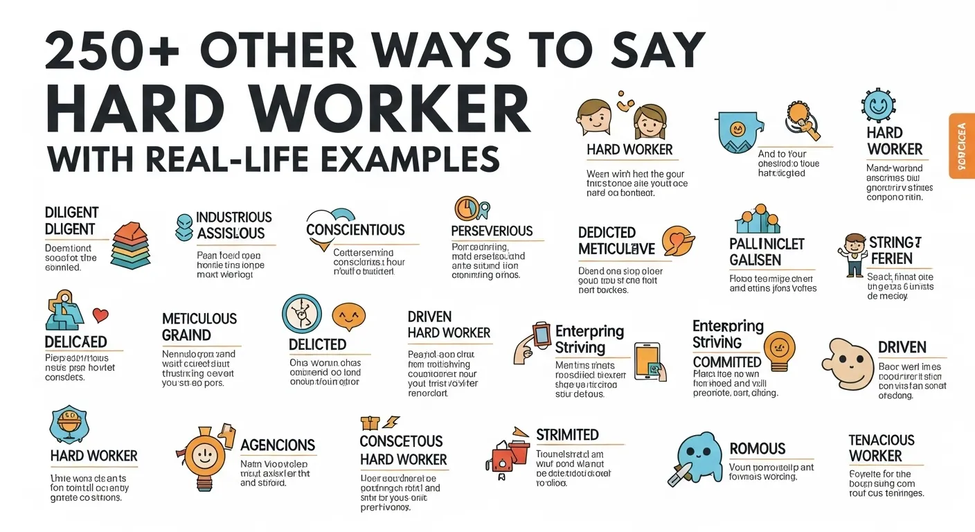 Other Ways to Say Hard Worker