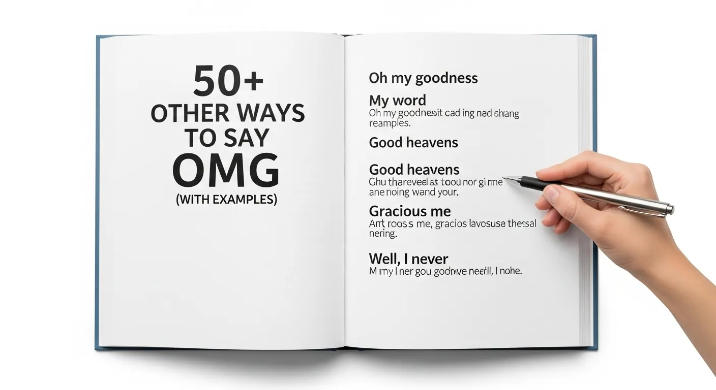 Other Ways to Say OMG