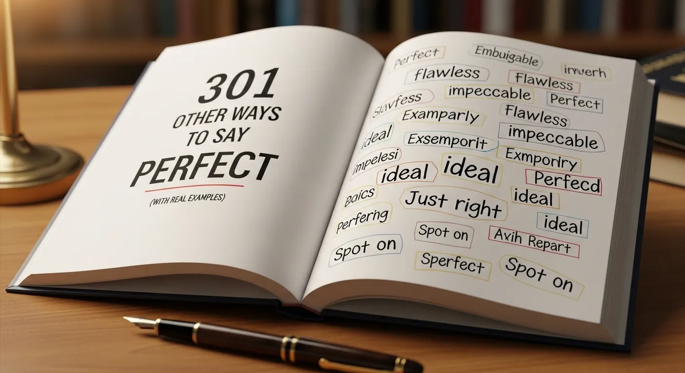 Other Ways to Say Perfect