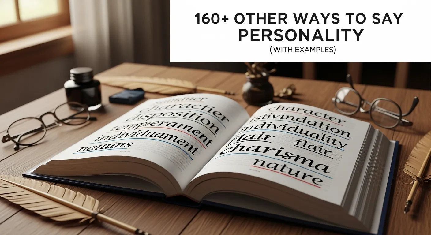 Other Ways to Say Personality