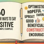 Other Ways to Say Positive