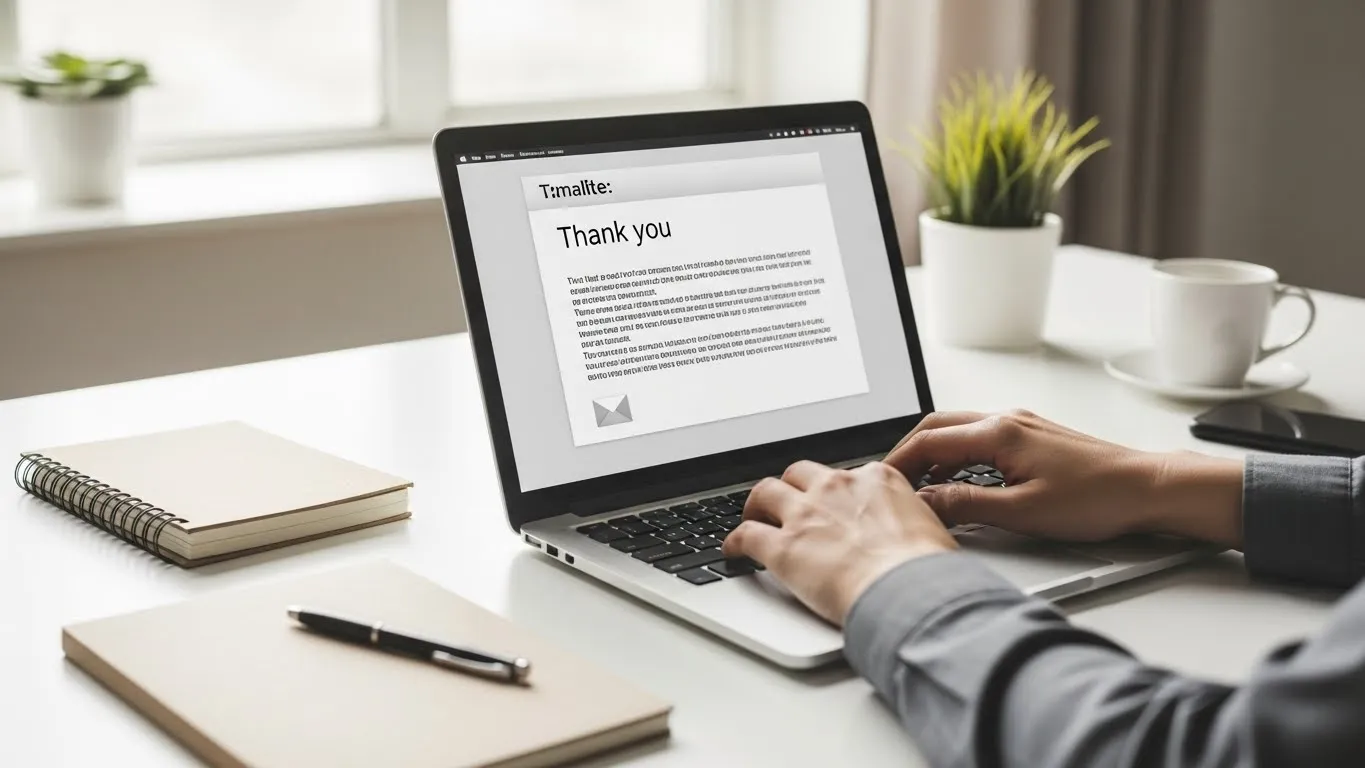 Other Ways to Say Thank You in an Email