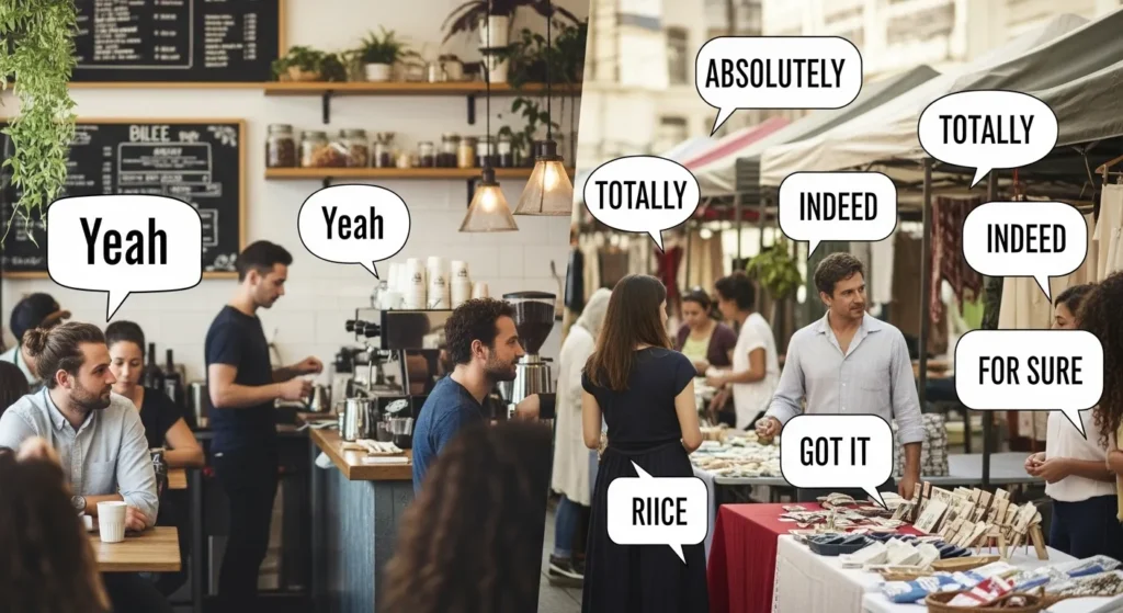 Casual and Everyday Yeah Alternatives