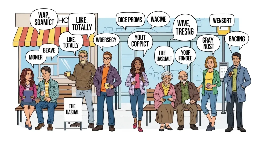 Everyday casual terms