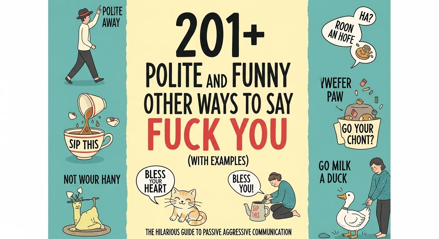 other ways to say fuck you