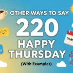 Other Ways to Say Happy Thursday