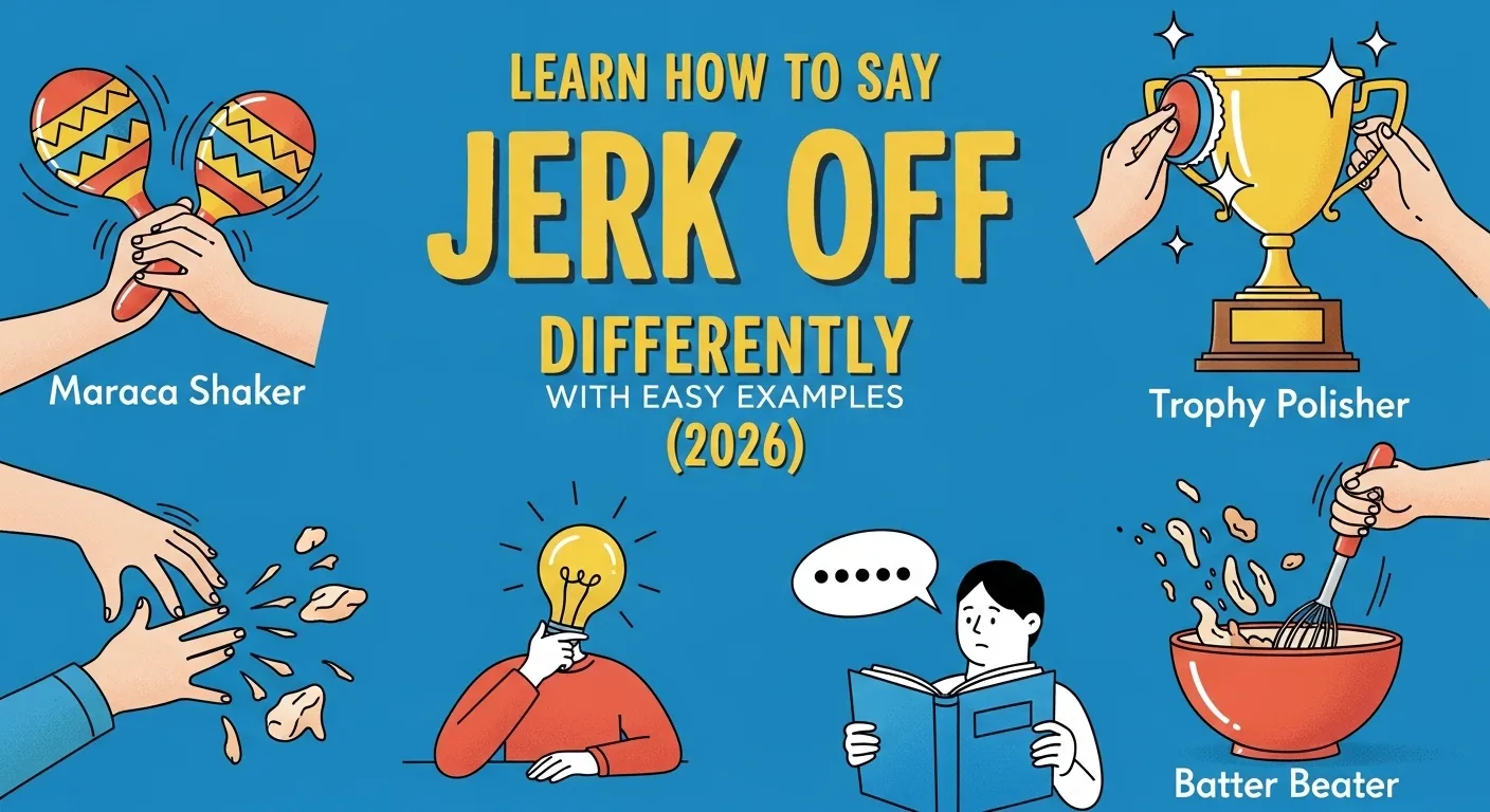 Other Ways to Say Jerk Off