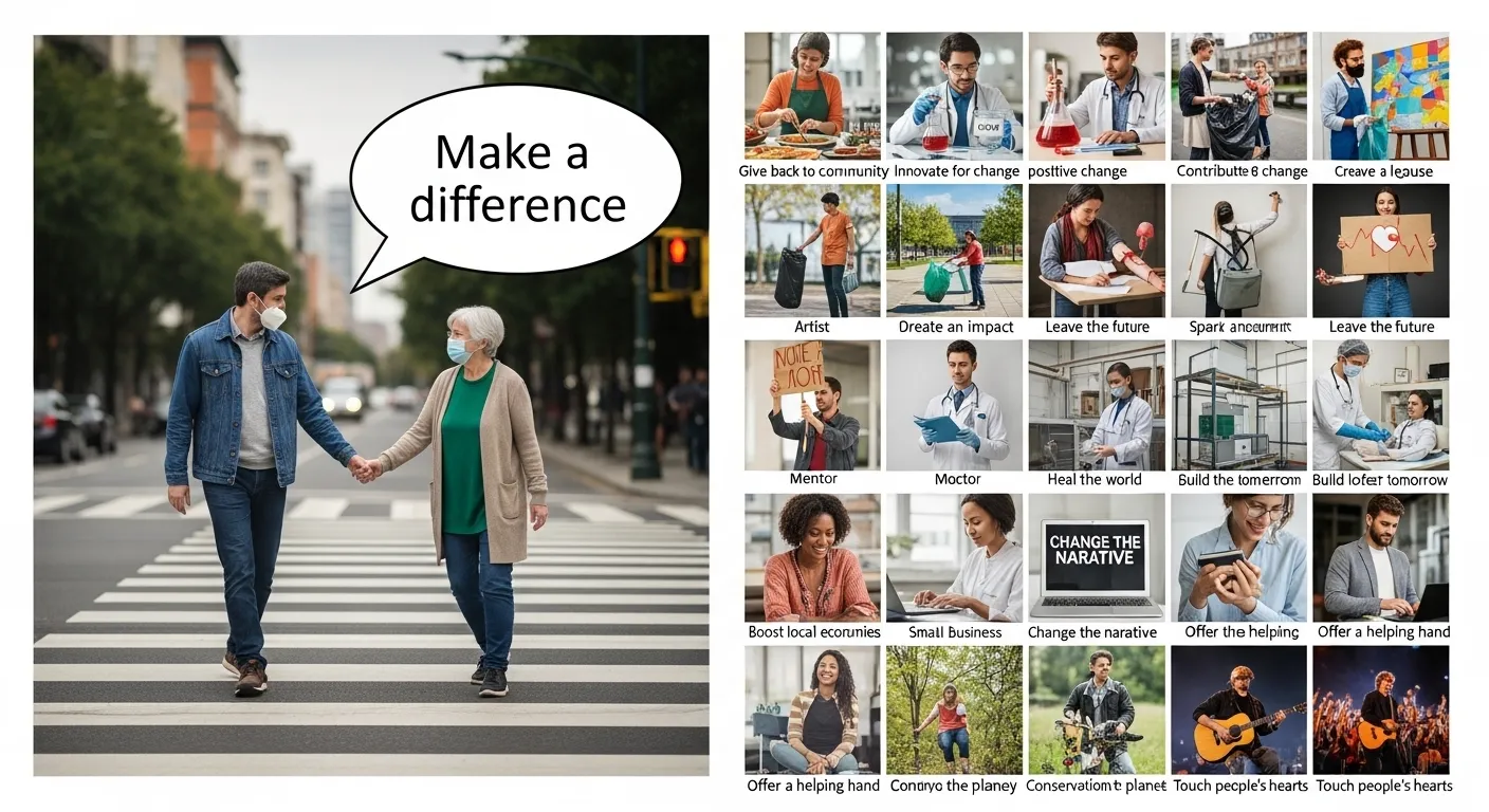 Other Ways to Say Make a Difference