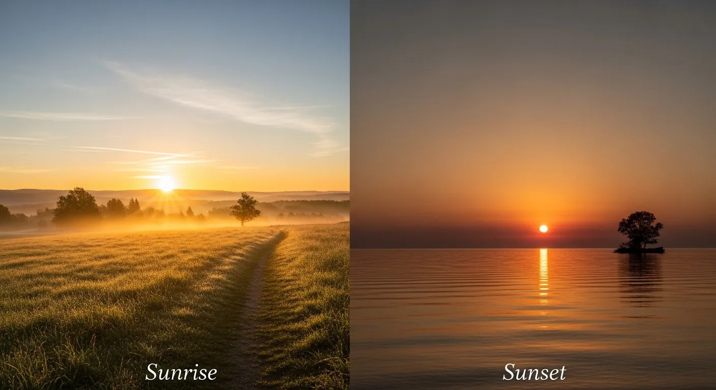 Other Ways to Say Sunrise and Sunset on Obituary