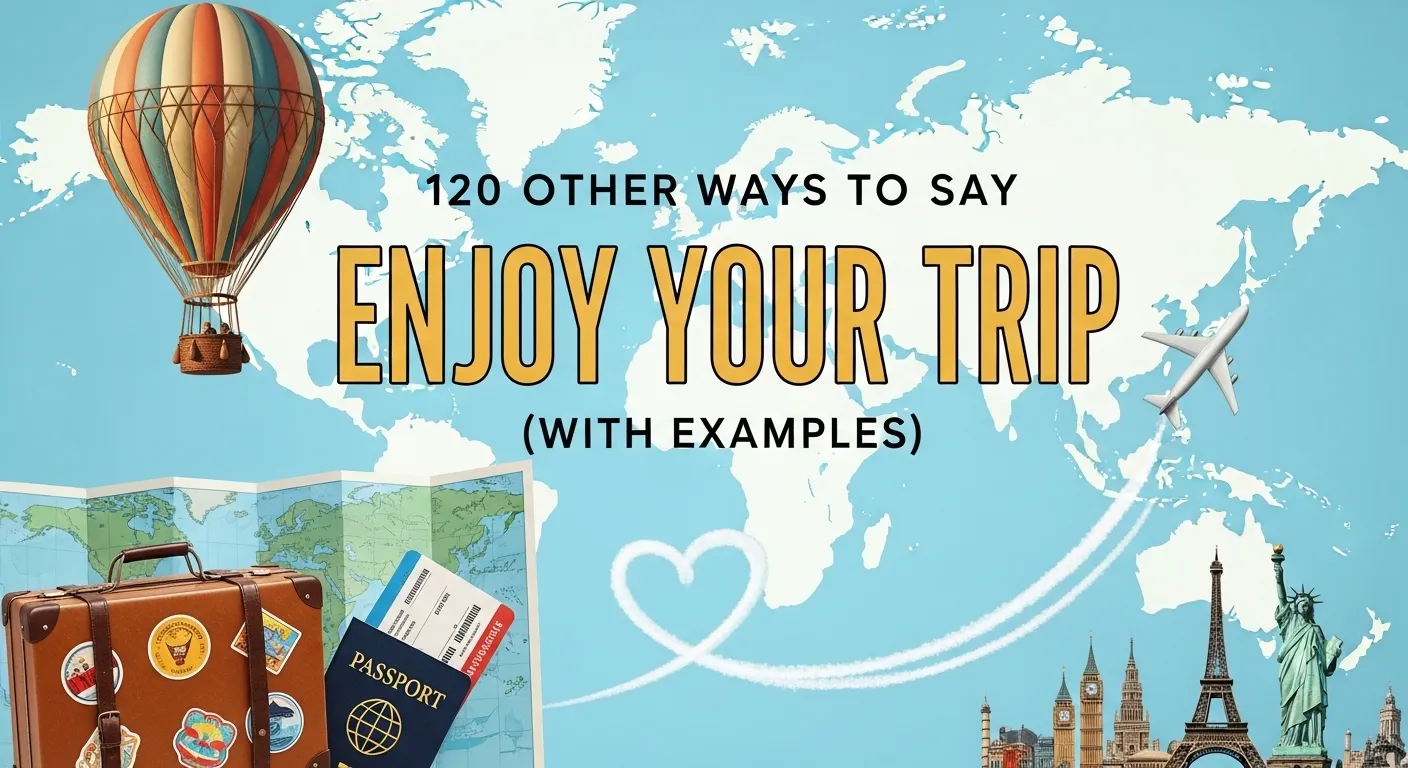 Other Ways to Say Enjoy Your Trip