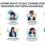Other Ways to Say Thanks for Reaching Out