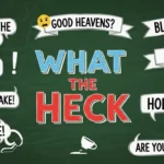 Other Ways to Say What the Heck
