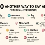 Another Way to Say And