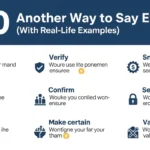 Another Way to Say Ensure