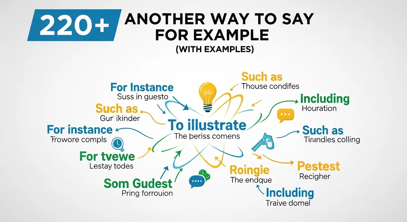 Another Way to Say For Example