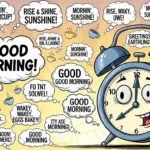 Funny Way to Say Good Morning