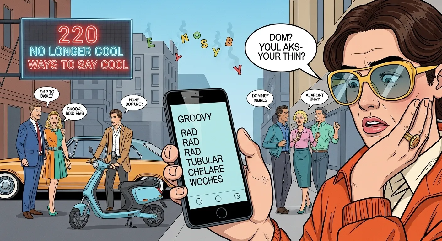 No Longer Cool Way to Say Cool