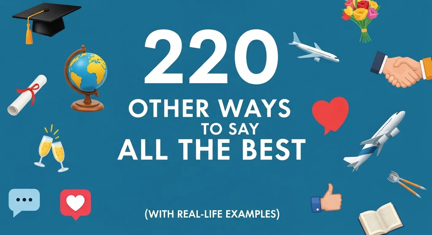 Other Ways to Say All the Best