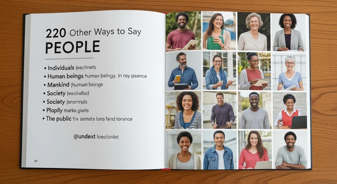 other ways to say people