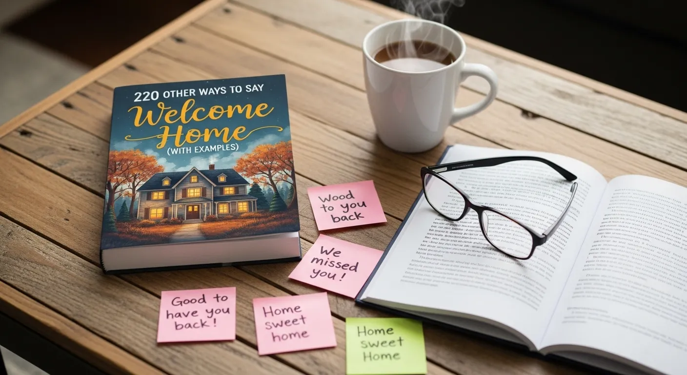 Other Ways to Say Welcome Home