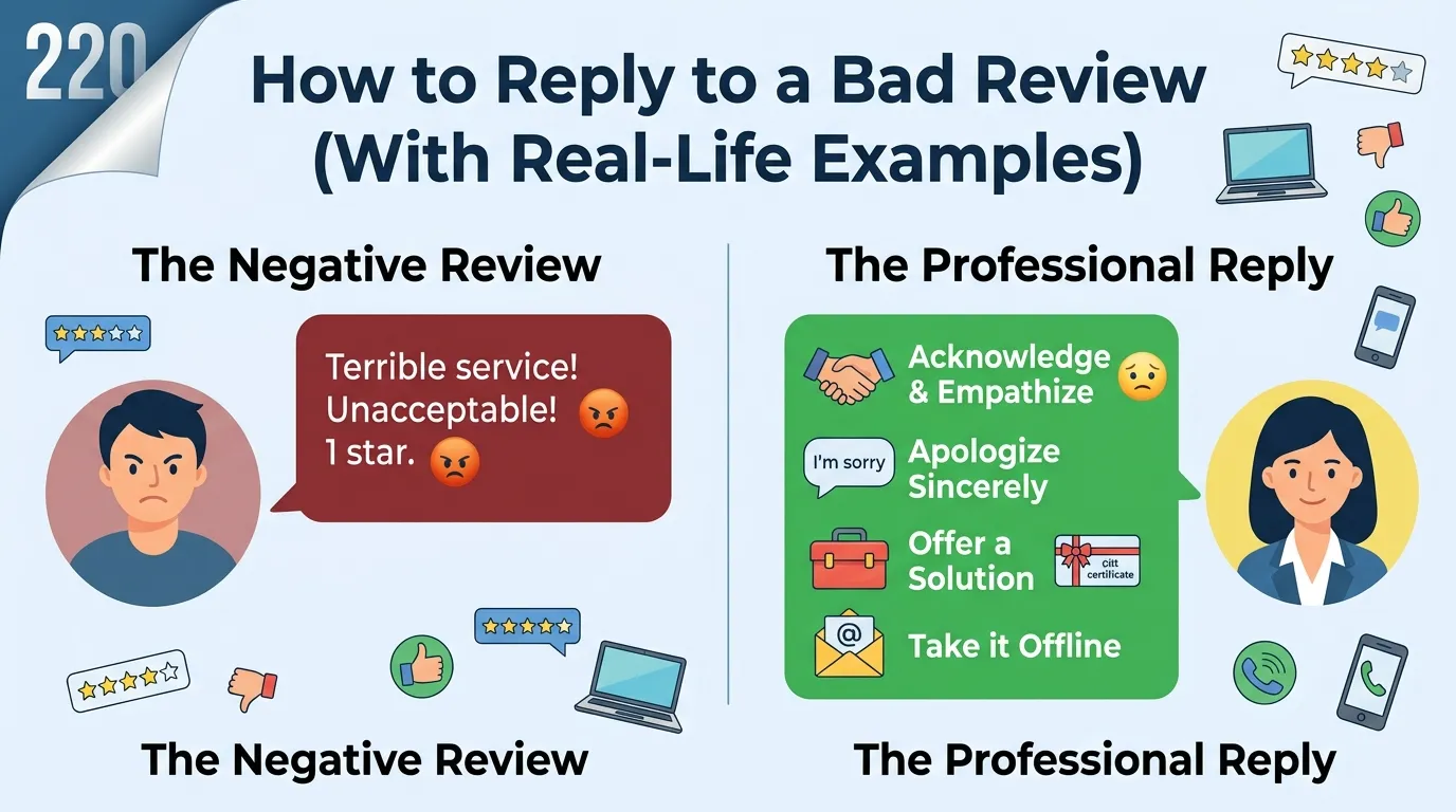 How to Reply to a Bad Review