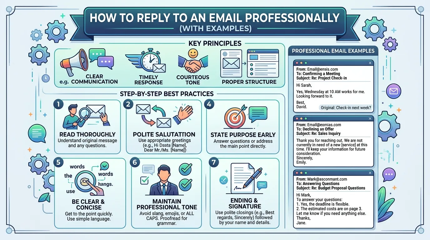 How to Reply to an Email Professionally