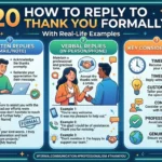 How to Reply to Thank You Formally