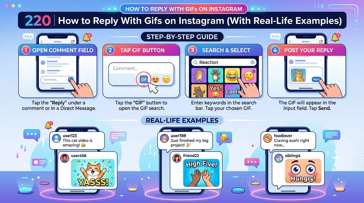 How to Reply With Gifs on Instagram