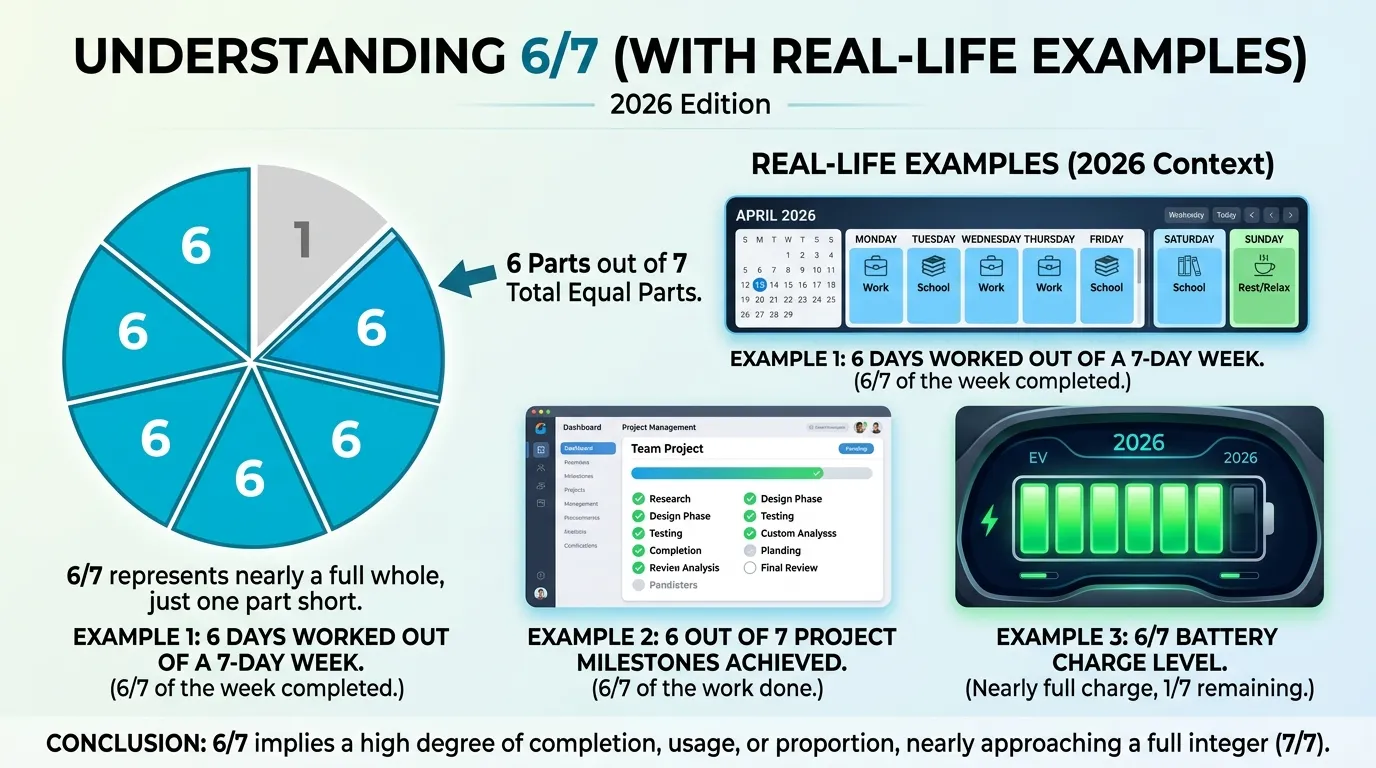 Meaning of 6 7