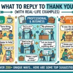 What to Reply to Thank You