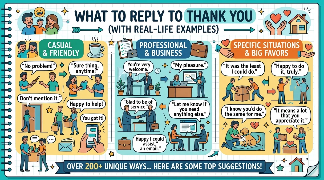 What to Reply to Thank You