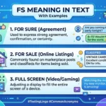 FS Meaning in Text