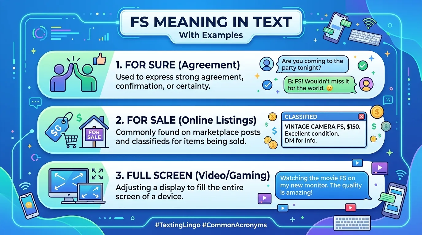 FS Meaning in Text