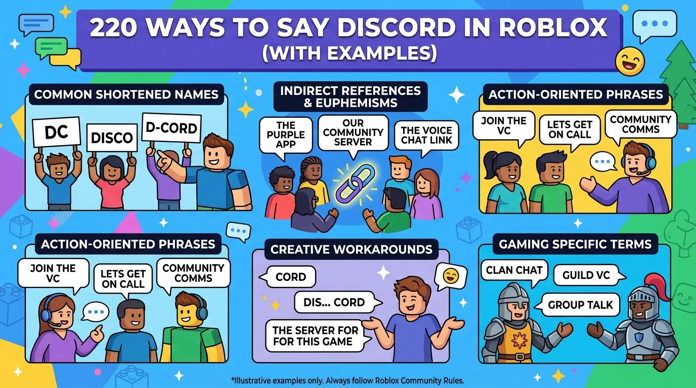 How to Say Discord in Roblox