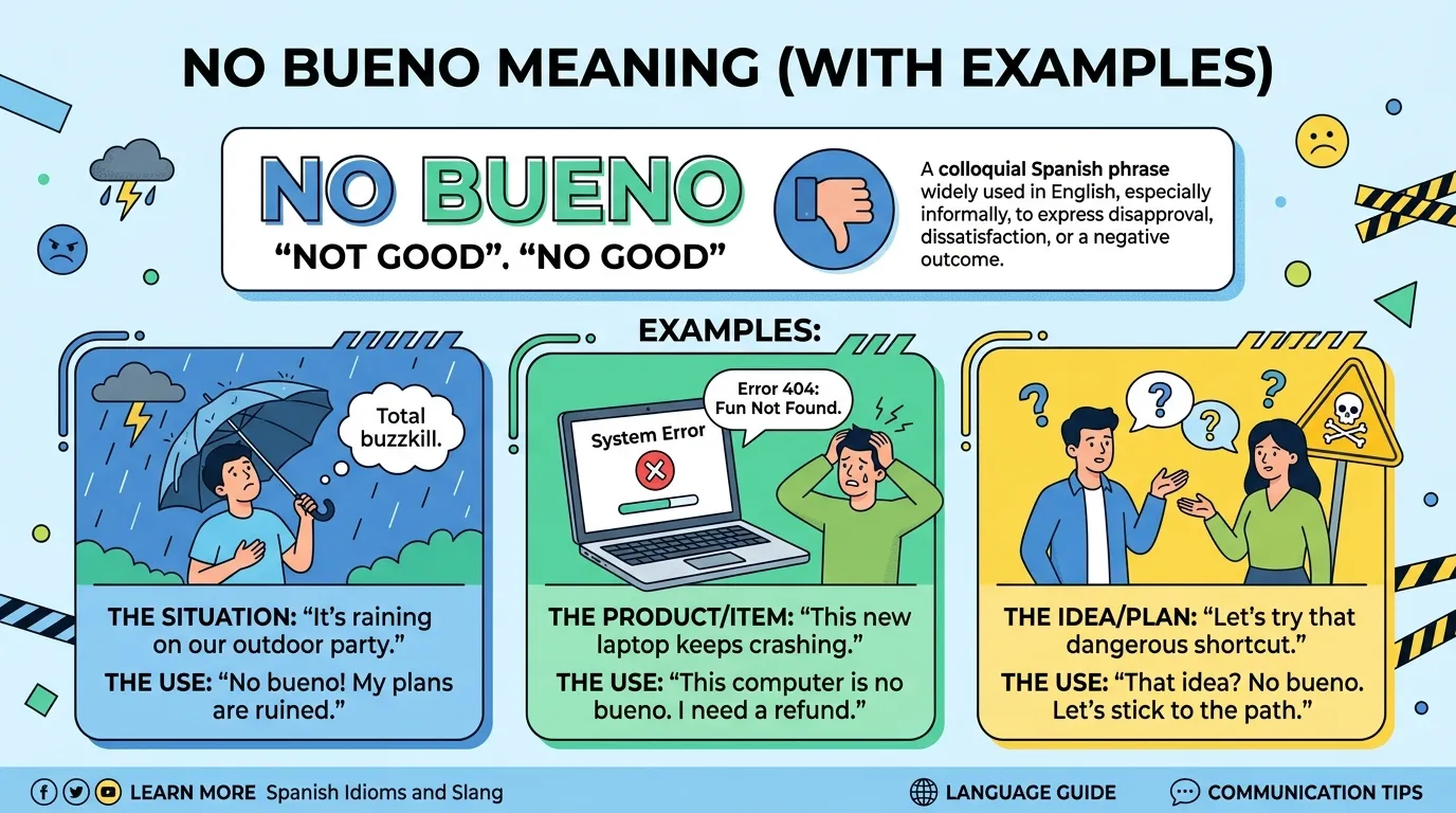 No Bueno Meaning