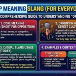 Opp Meaning Slang
