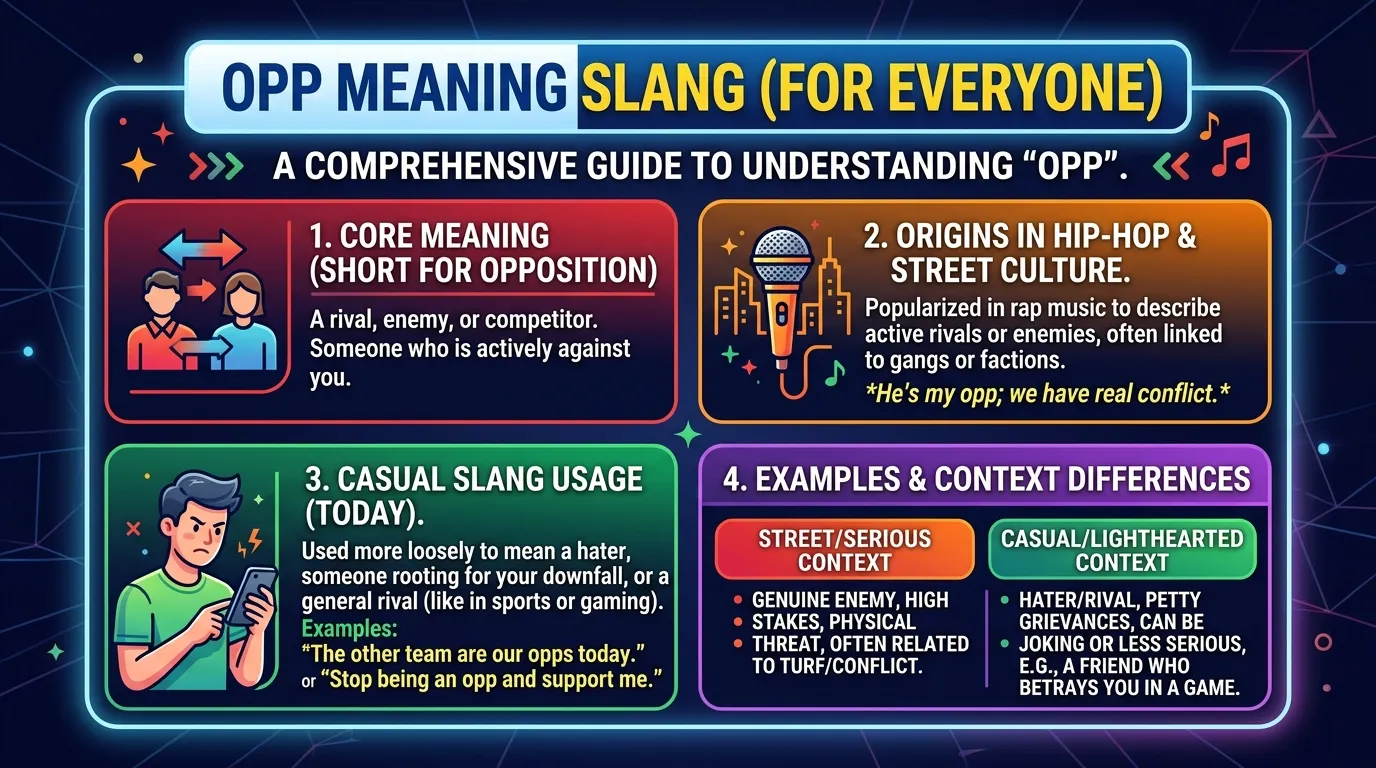 Opp Meaning Slang