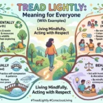 Tread Lightly Meaning